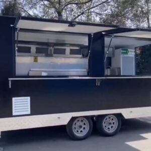6 Meter Mobile Food Trailer (Black)