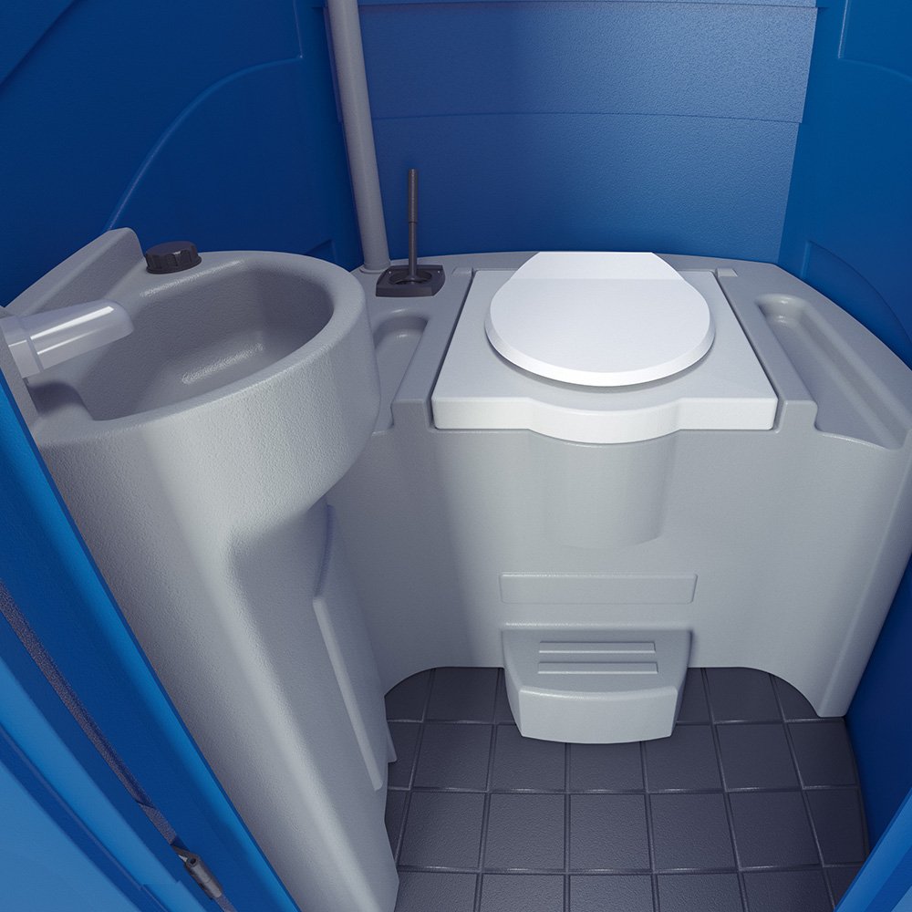 Portable Toilet With Bench Tank - Image 2